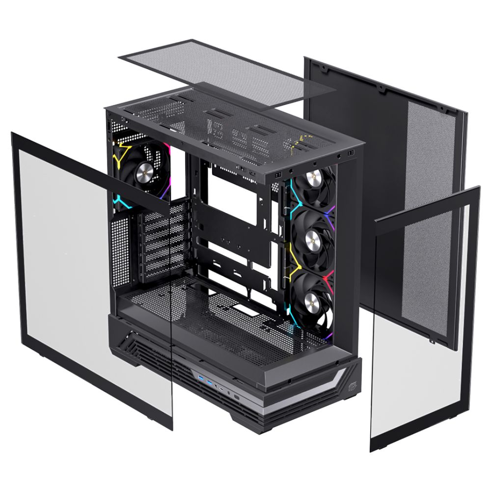 Vỏ case máy tính Einarex Prisma S800 Core/RGB - Ảnh 5