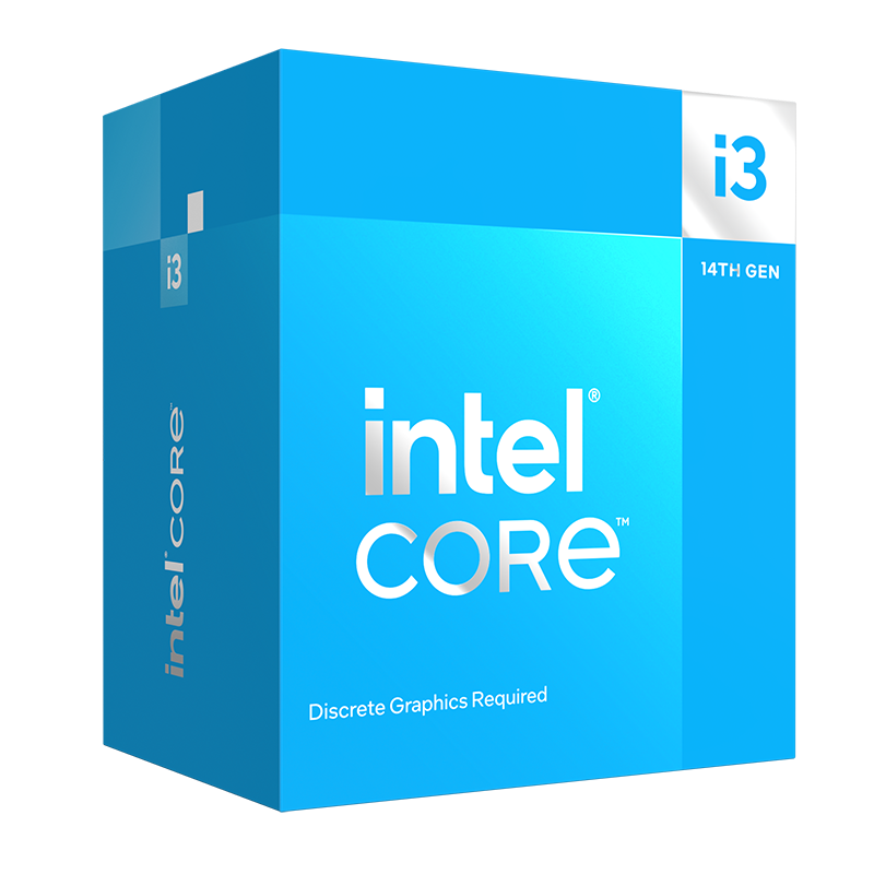 Bộ vi xử lý Intel Core i3 14100F / Turbo up to 4.7GHz / 4 Nhân 8 Luồng / 12MB / LGA 1700