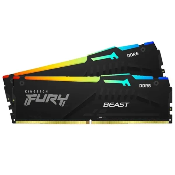 Ram PC Kingston Fury Beast RGB DDR5 5600MHz 16GB/32GB/64GB