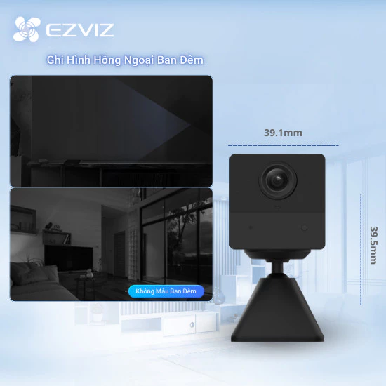 Camera WiFi ngoài trời EZVIZ CB2 (Pin Sạc 2000 mAh) - Ảnh 5