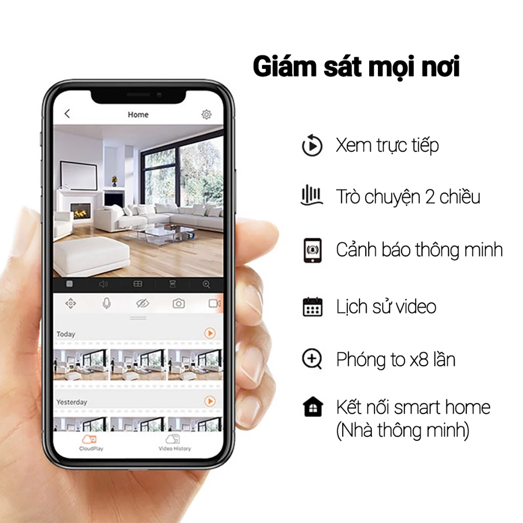 Camera WiFi trong nhà EZVIZ C6N Pro 3MP - Ảnh 3