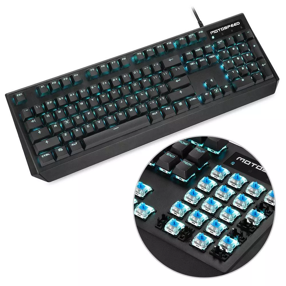Bàn Phím Cơ Gaming Có Dây Motospeed CK95 - Ảnh 3