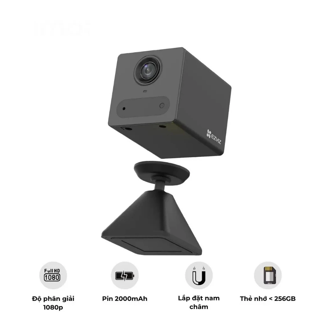 Camera WiFi ngoài trời EZVIZ CB2 (Pin Sạc 2000 mAh) - Ảnh 13