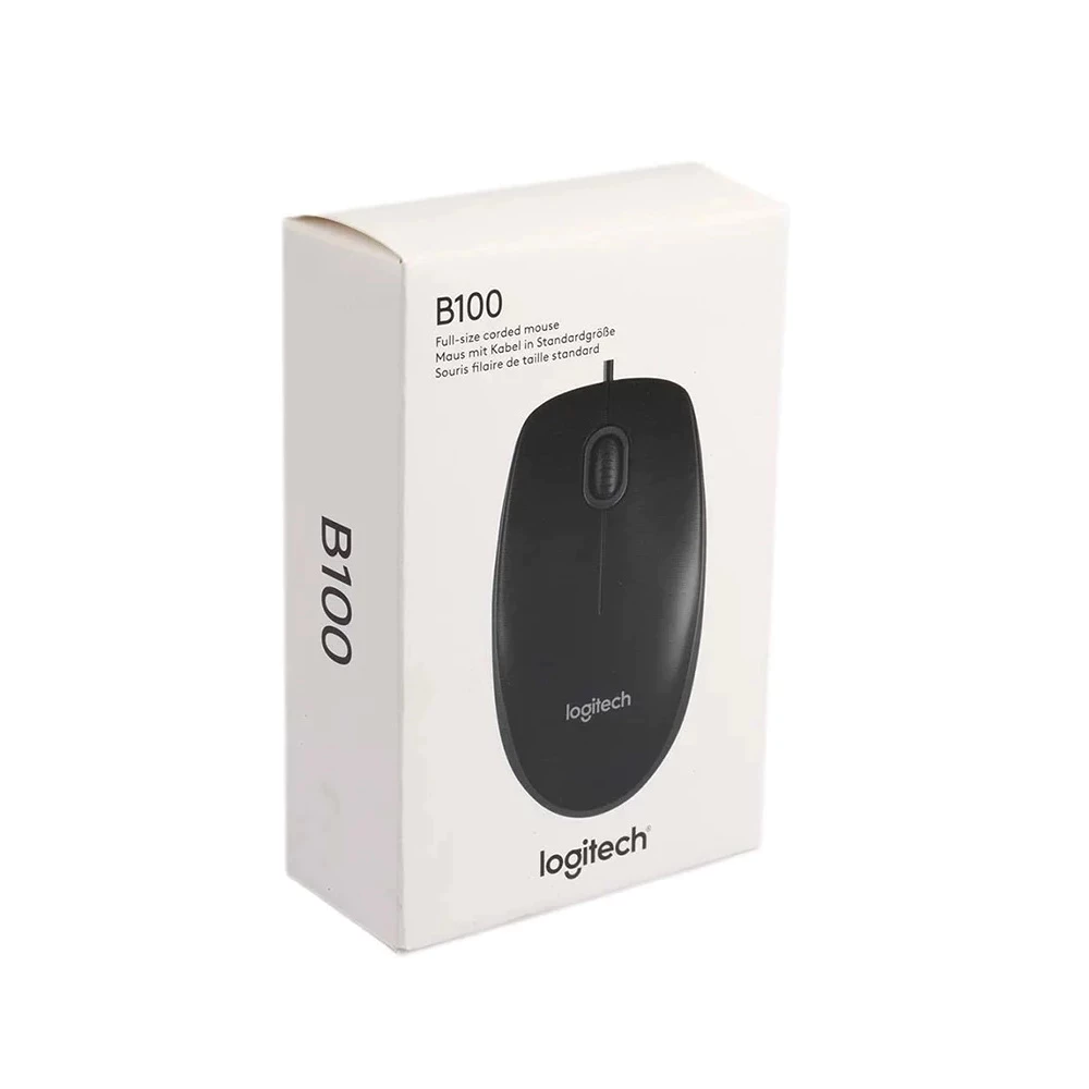 Chuột có dây Logitech B100 - Ảnh 7