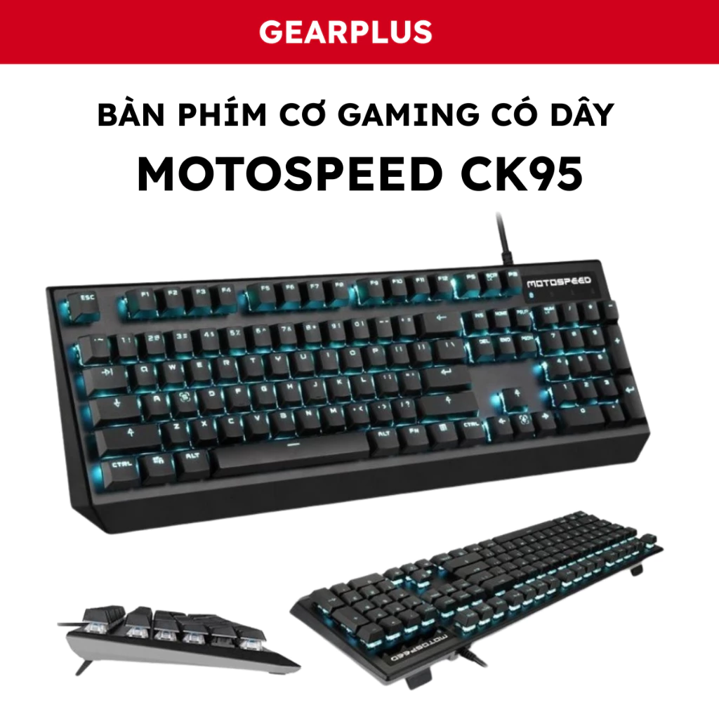 Bàn Phím Cơ Gaming Có Dây Motospeed CK95