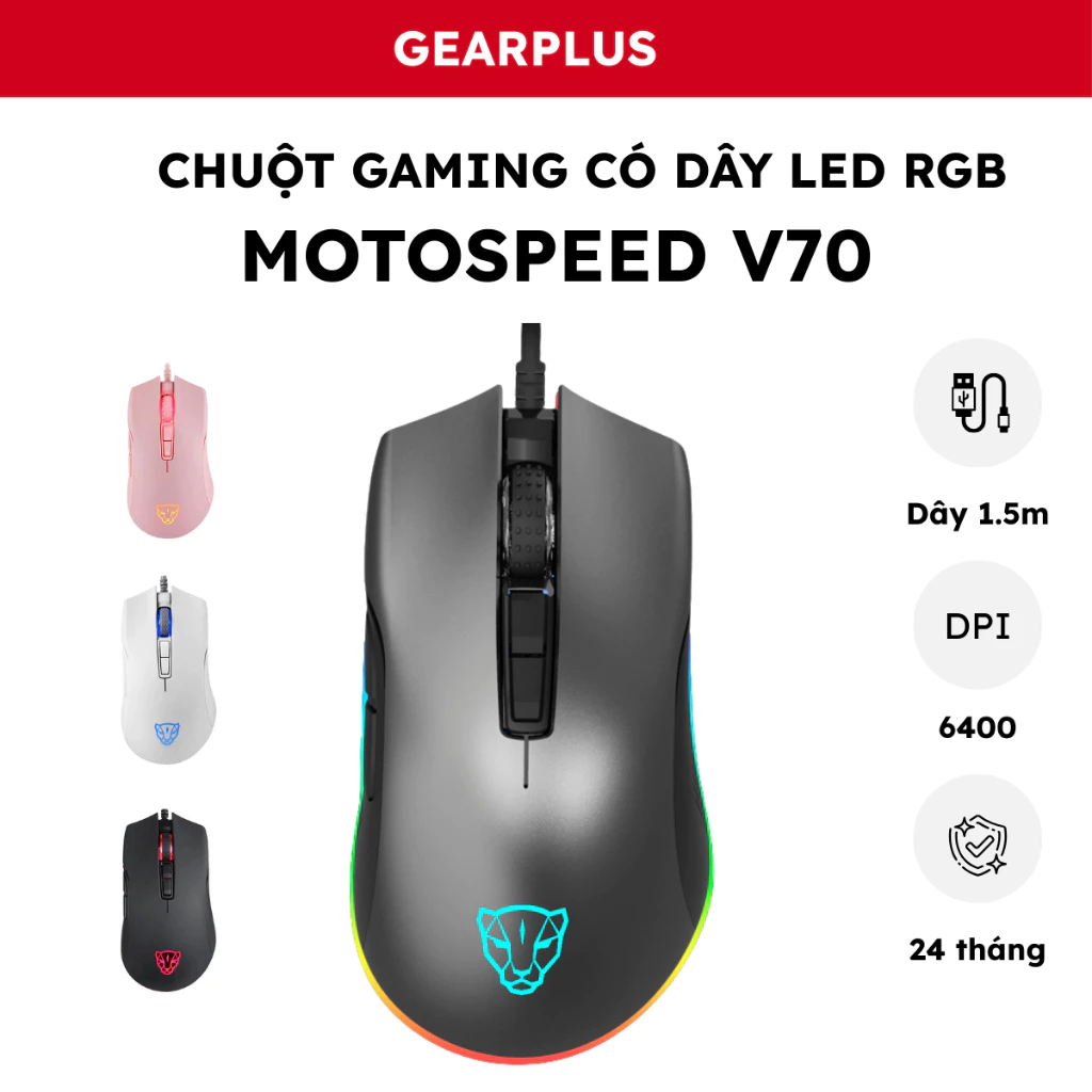 Chuột Gaming Motospeed V70