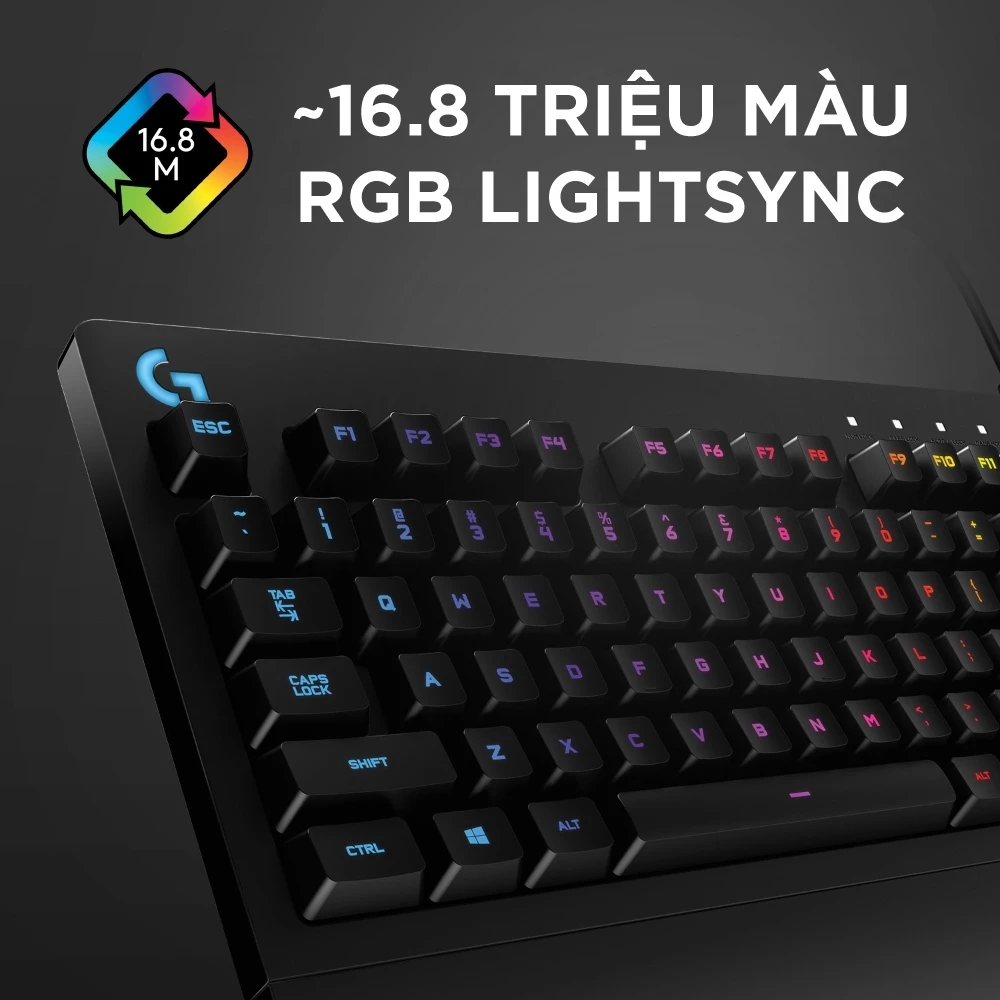 Bàn phím Gaming Có Dây Logitech G213 Prodigy - Ảnh 6