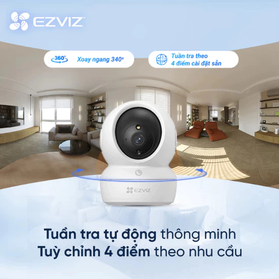 Camera WiFi trong nhà EZVIZ H6c Pro 5MP - Ảnh 6