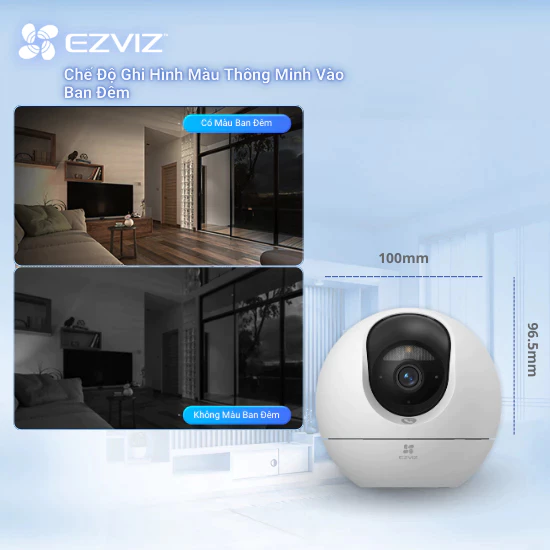 Camera WiFi trong nhà EZVIZ C6C 8MP - Ảnh 9