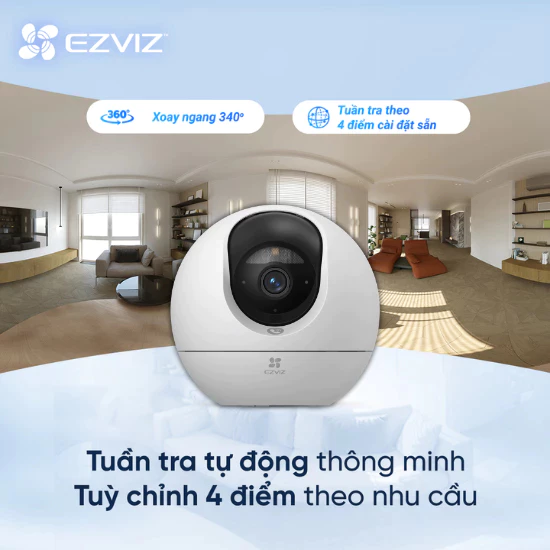 Camera WiFi trong nhà EZVIZ C6C 8MP - Ảnh 3