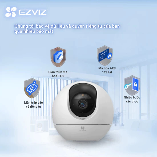 Camera WiFi trong nhà EZVIZ C6C 8MP - Ảnh 7