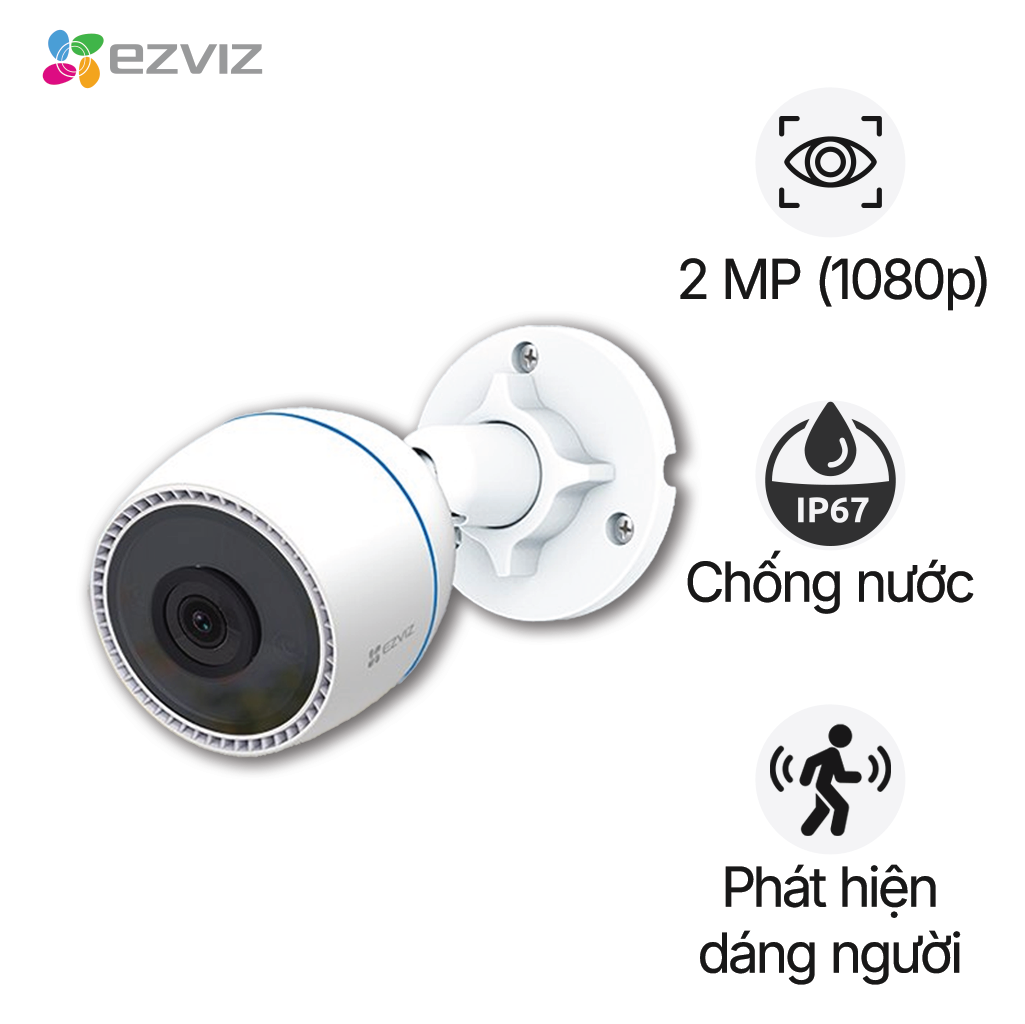 Camera Ezviz 2M Không có màu ban đêm