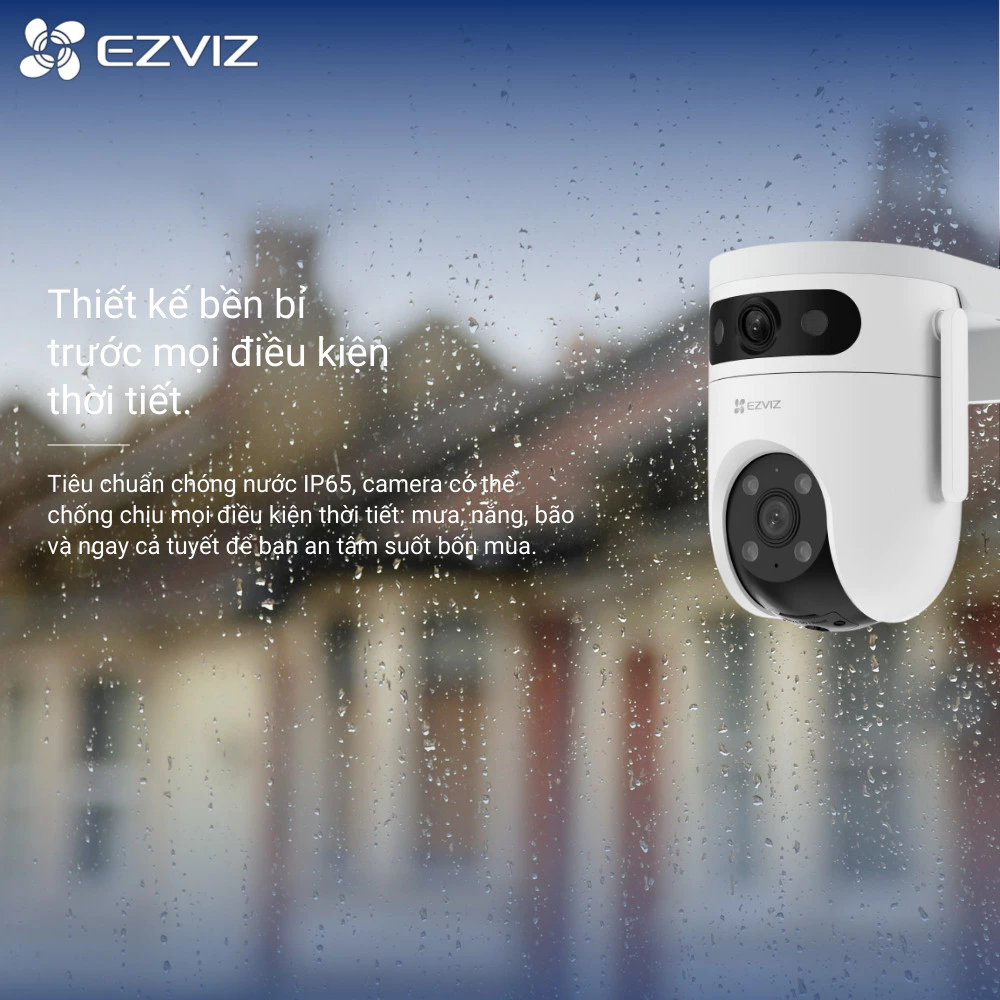 Camera WiFi ngoài trời EZVIZ H9C Dual (5MP + 5MP) - Ảnh 9