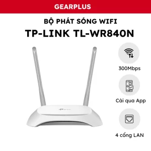 Bộ Phát Wifi TP-Link TL-WR840N Chuẩn N 300Mbps – Lướt Mượt, Kết Nối Mọi Nơi!