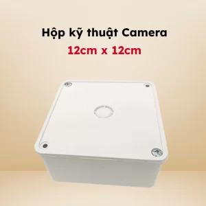 Hộp Kỹ Thuật Lắp Đặt Camera Ngoài Trời – Chống Mưa Nắng, Full Ốc Vít