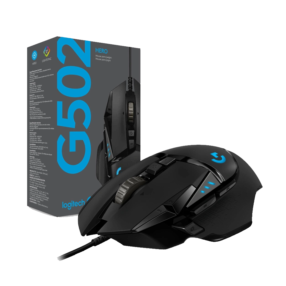 Chuột có dây Gaming Logitech G502 Hero - Ảnh 4