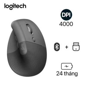 Chuột công thái học không dây Logitech Lift Vertical