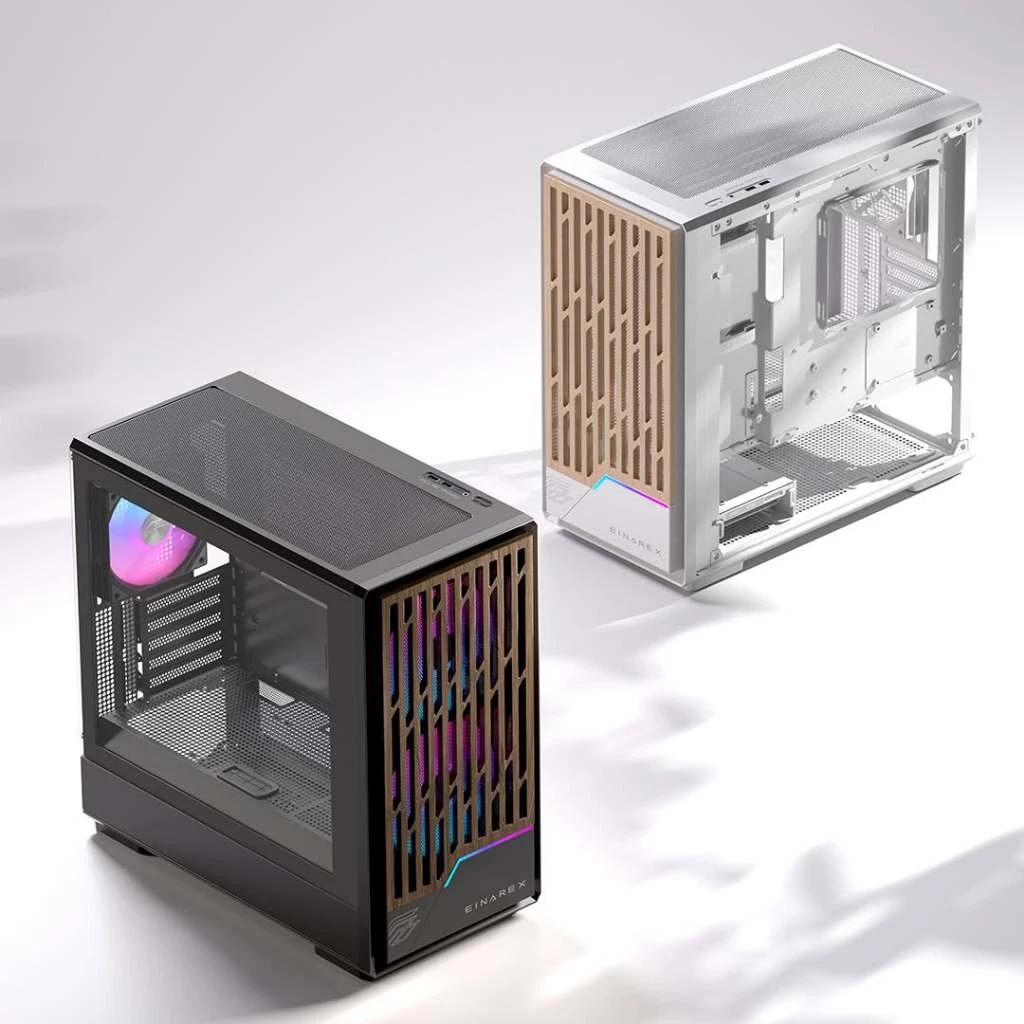 Vỏ case máy tính Einarex Pulse PM400 Core/RGB - Ảnh 5