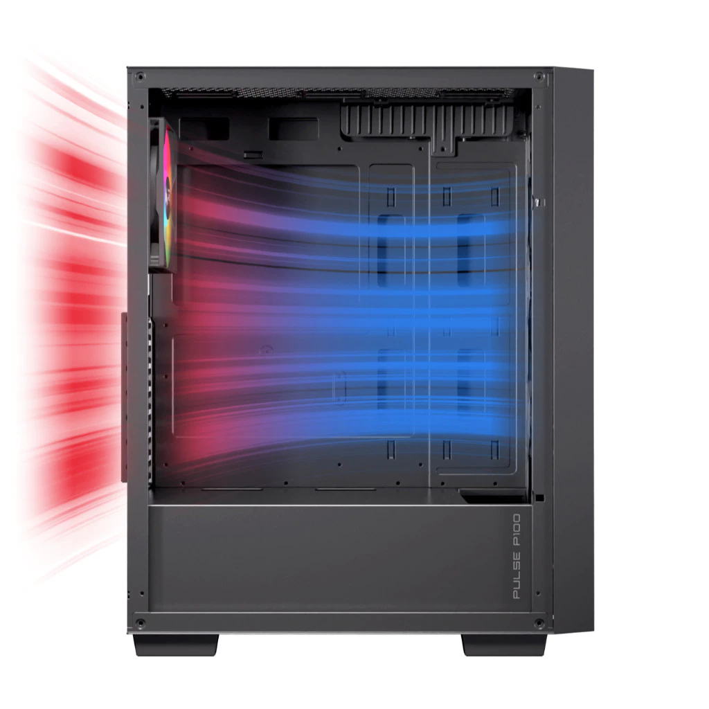 Vỏ case máy tính Einarex PULSE P100 Core/RGB - Ảnh 3
