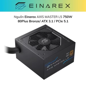 Nguồn Máy Tính Einarex AXIS MASTER L5 750W 80Plus Bronze