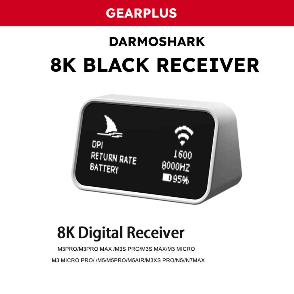 Đầu Thu Chuột Gaming Darmoshark 8K – Receiver Không Dây Nordic – Dùng Cho M2 M5 M3 Pro N7MAX