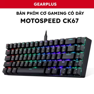 Bàn Phím Cơ Gaming Motospeed CK67